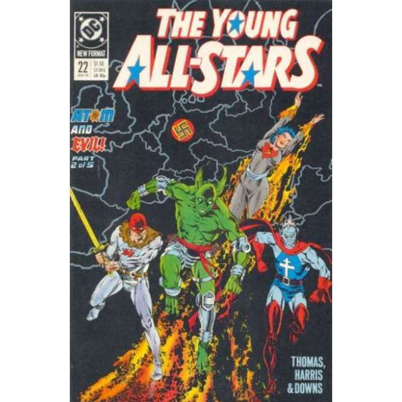 Young All-Stars #22 in Very Fine condition. DC comics [s]