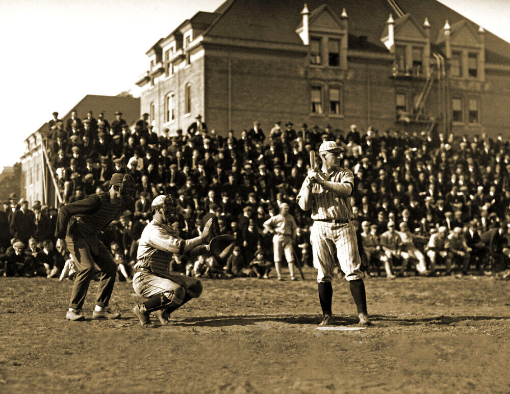 1921 OAC and University of Oregon Baseball Old Photo 8.5\