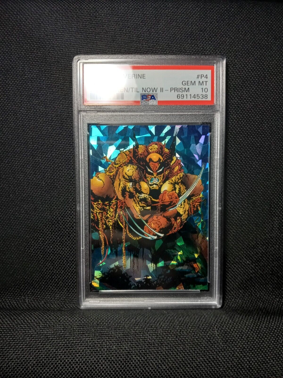 🔥  1992 WOLVERINE #P4 HEALING From Then/Til NOW PRISM PSA 10 🔥 