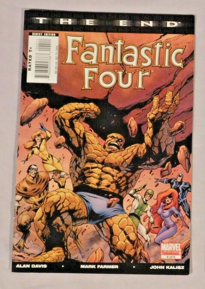 Fantastic Four: The End #4 2007 Vf
