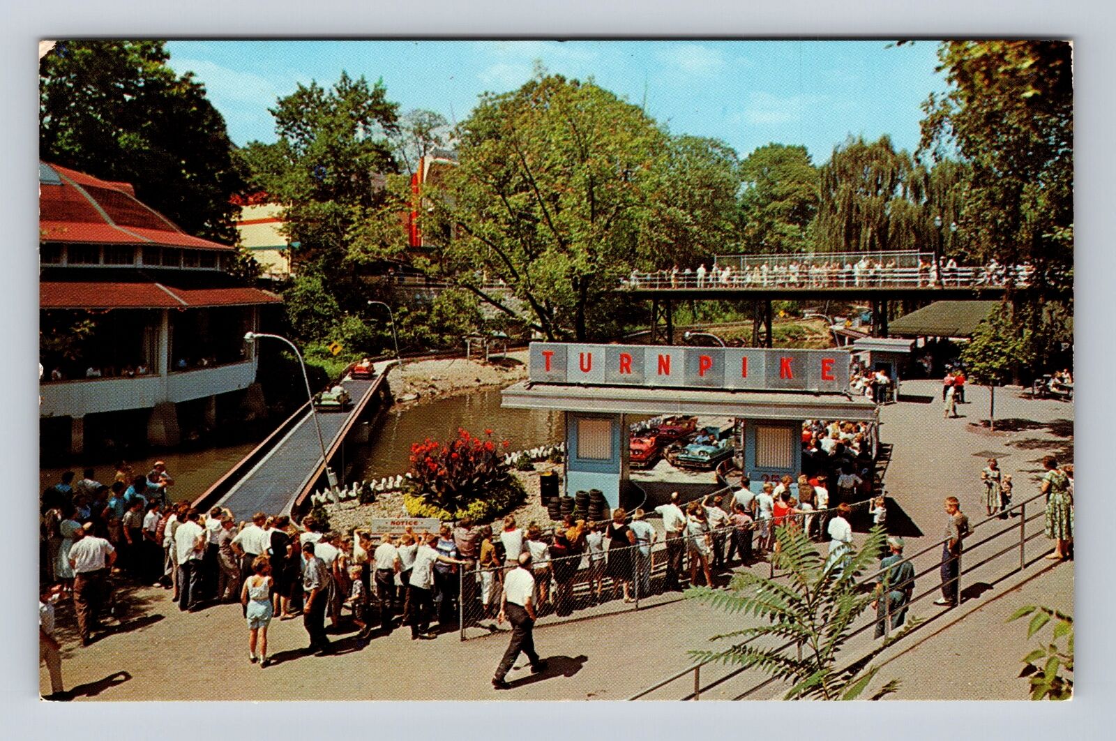 PA- Pennsylvania, The Turnpike Ride, Hershey Park, Antique, Vintage Postcard