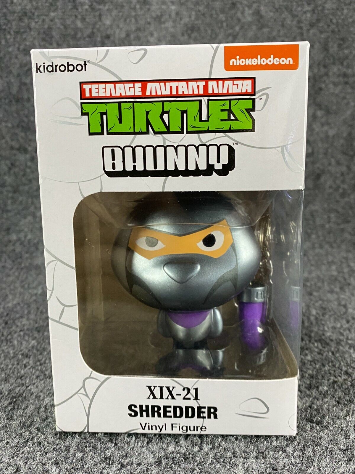 Kidrobot Bhunny Teenage Mutant Nija Turtles TMNT XIX-21 Shredder Vinyl Figure