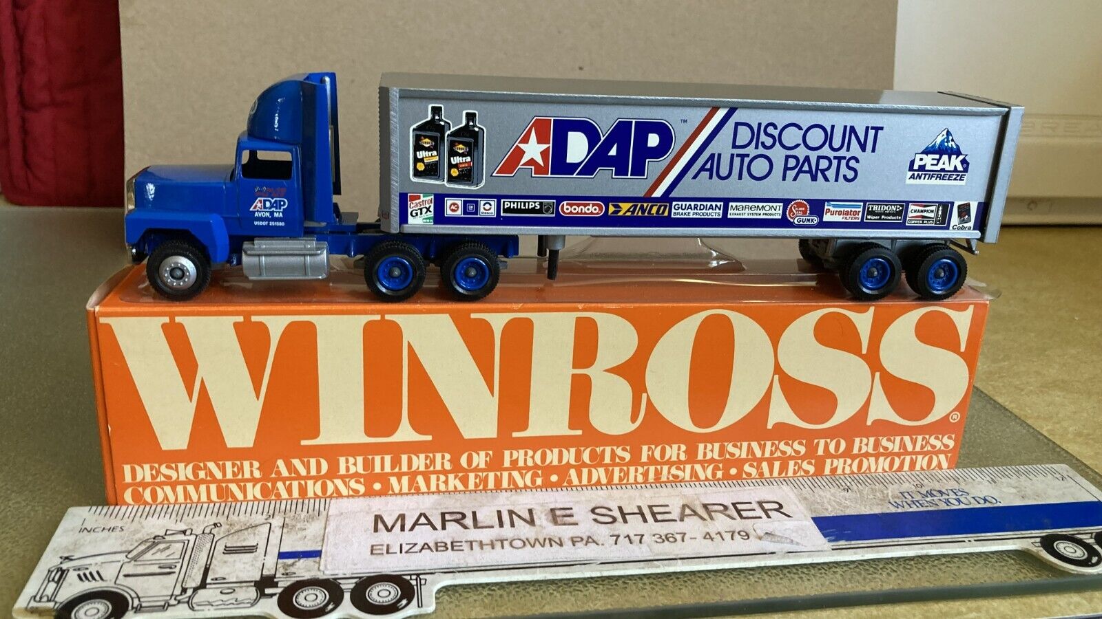 ADAP DISCOUNT AUTO PARTS TRACTOR AND TRAILER WINROSS TRUCK