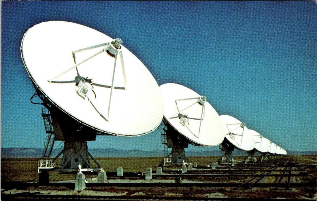 Socorro, NM New Mexico  NATIONAL RADIO ASTRONOMY OBSERVATORY~Antennas Postcard