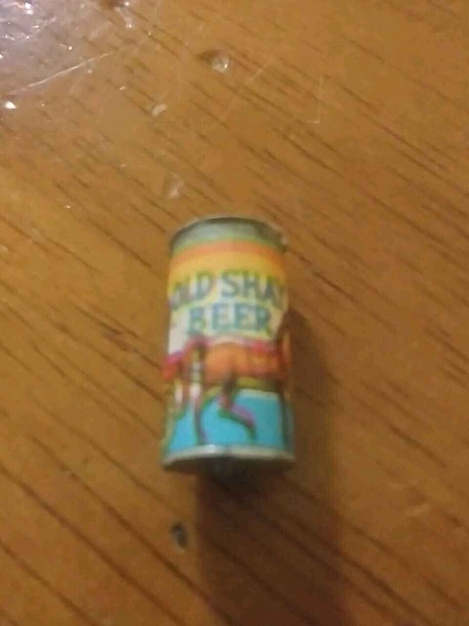Miniature OLD SHAY Beer Can/Vintage Pittsburgh Breweries/Old Shay & Silver Top
