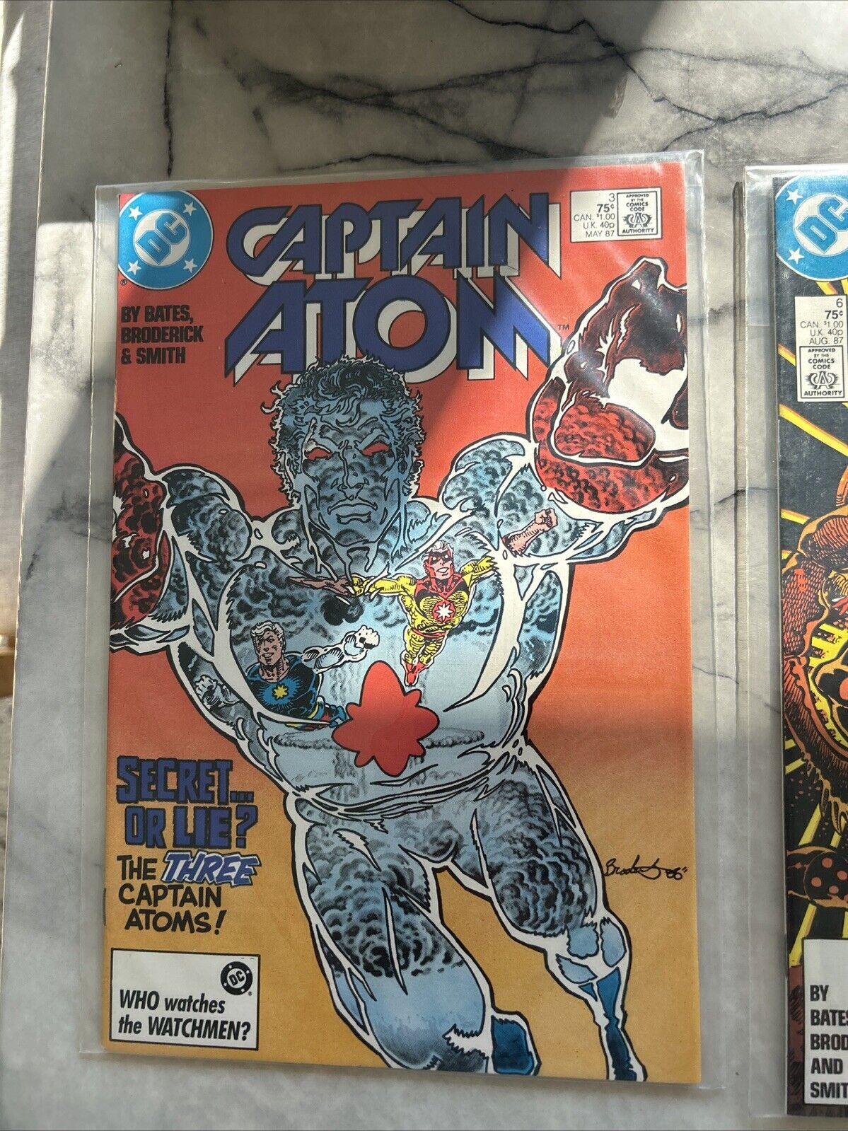 Captain Atom Comic Lot