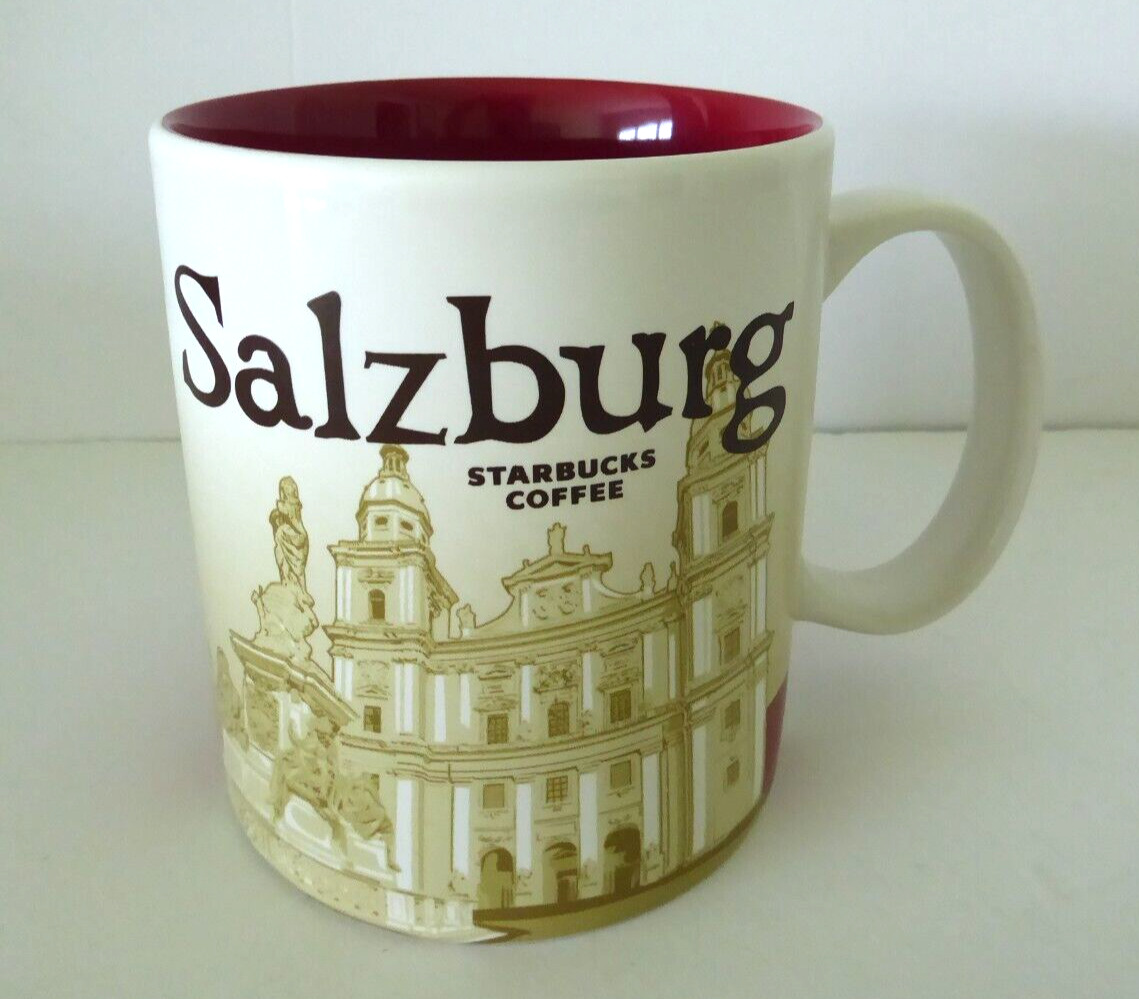 2015 Starbucks Salzburg, Austria 16 oz Global Icon City coffee mug
