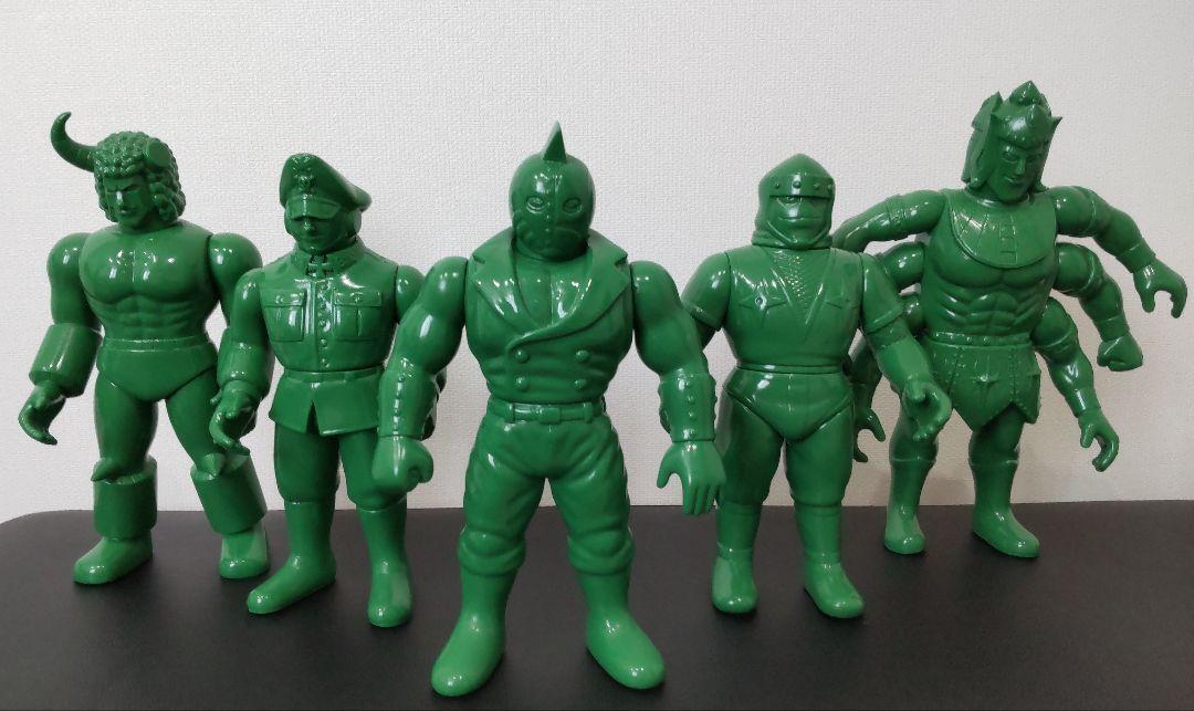 Five Star Toy Kinnikuman Soldier Team 5-piece set green army