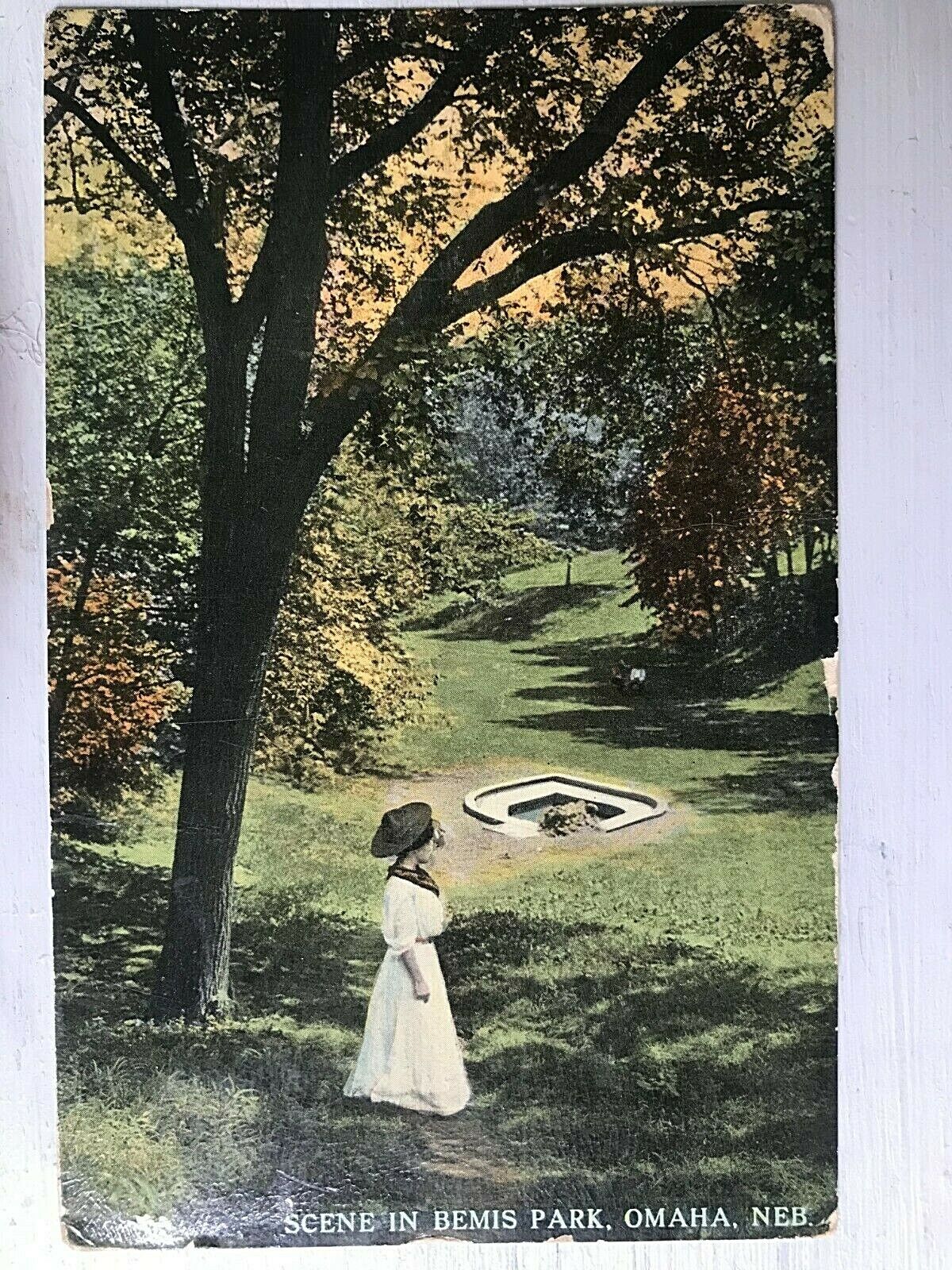 Vintage Postcard 1915 Bemis Park Omaha Nebraska
