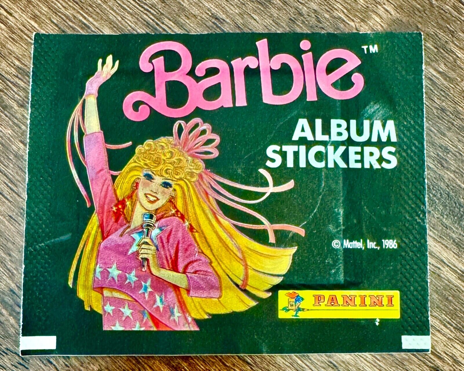 1986 Barbie Album Stickers - Panini - Factory Sealed