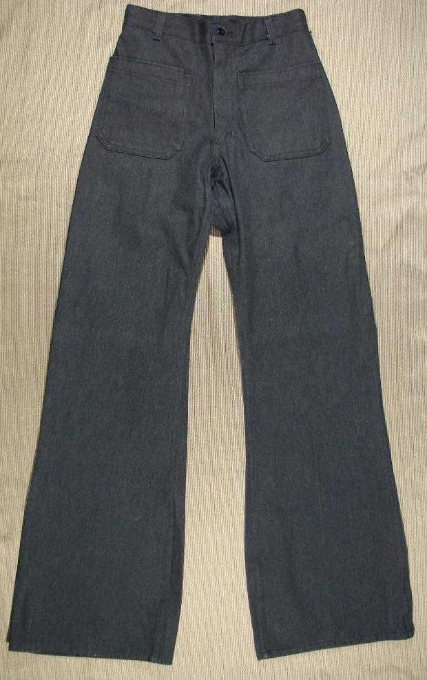 Deadstock 80’s VTG US Navy USN Dungaree Utility Trousers Workwear Pants 26x34