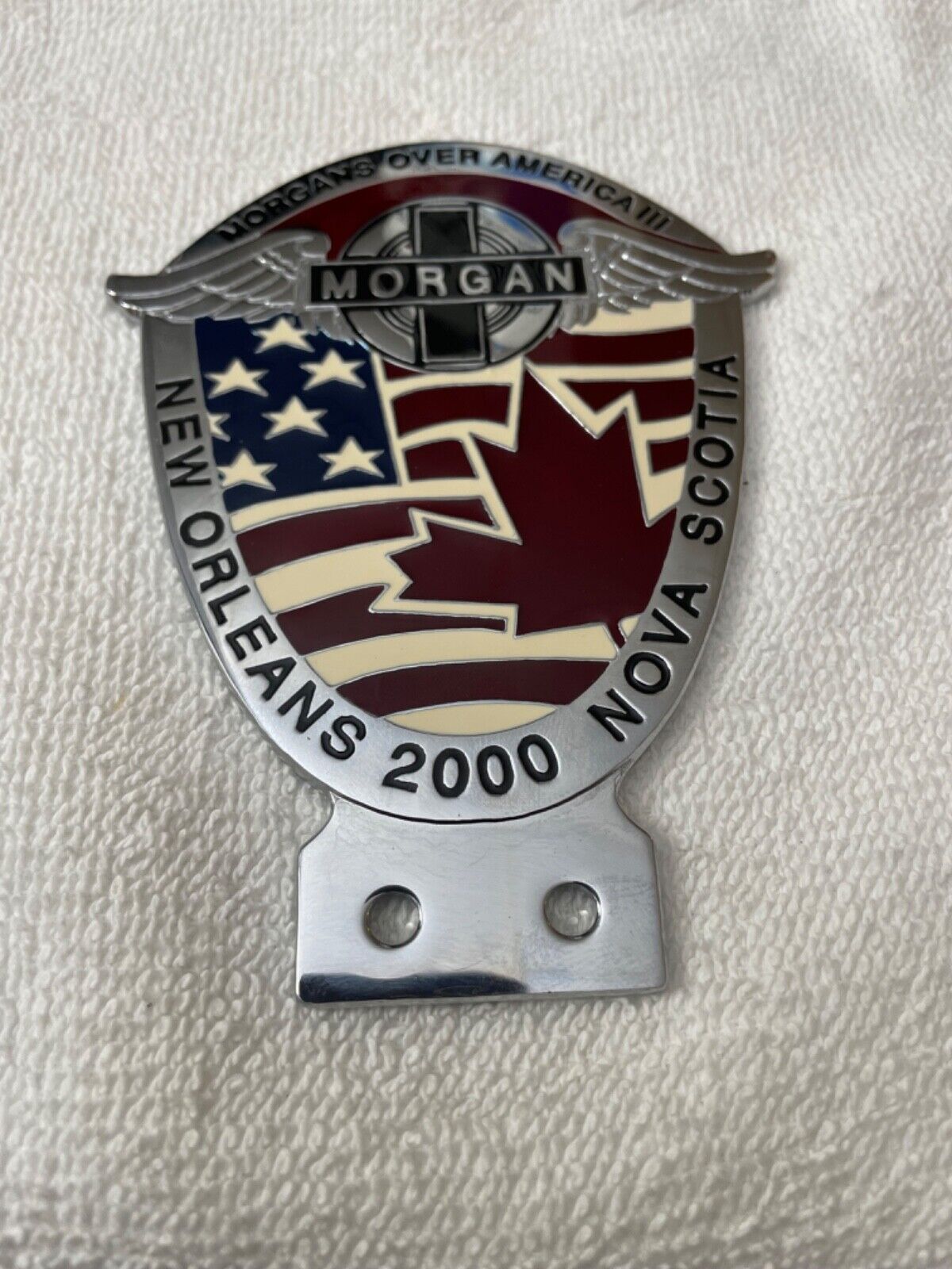 2000 Morgan’s Over America Badge