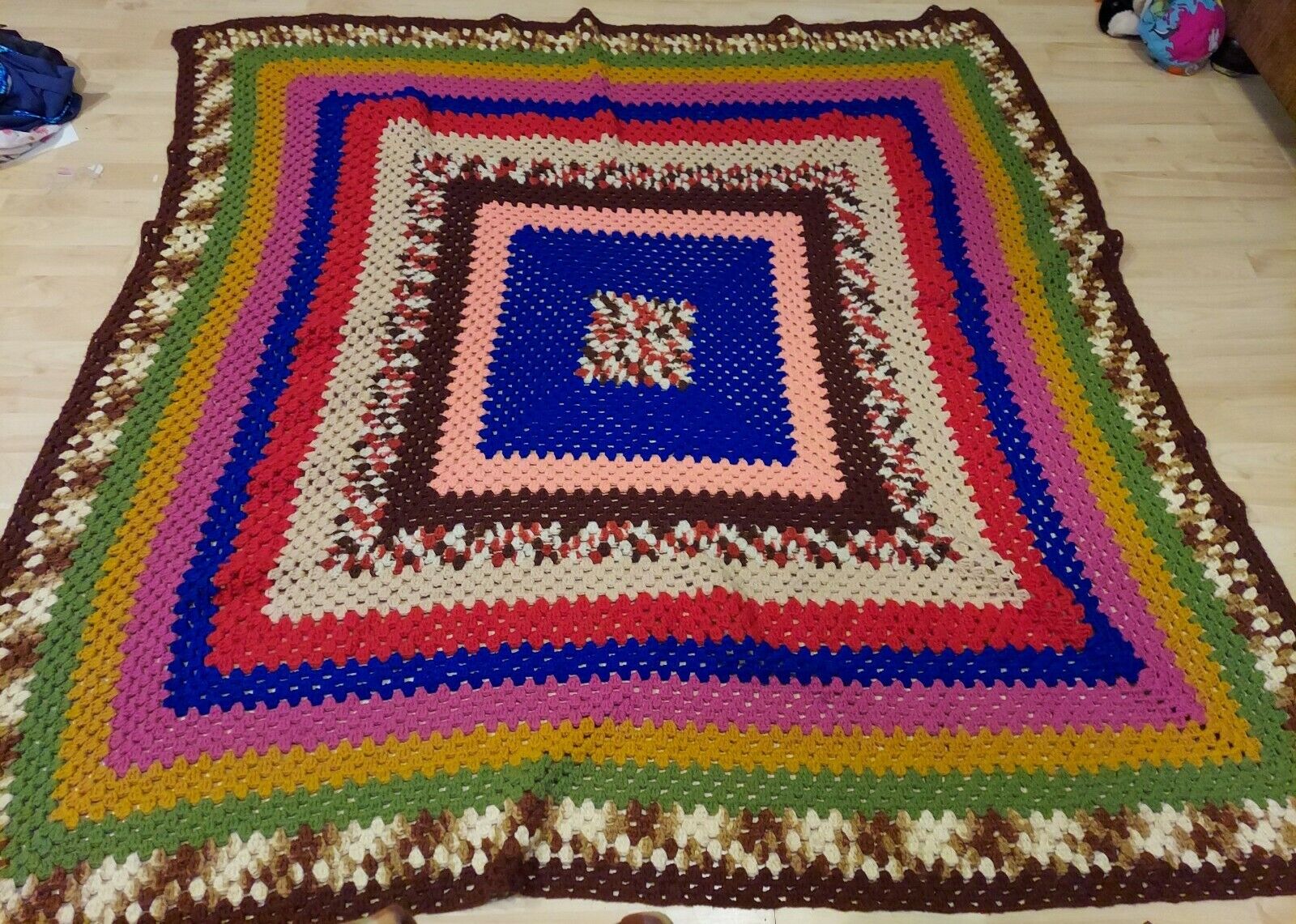 Vintage Crochet Blanket 62