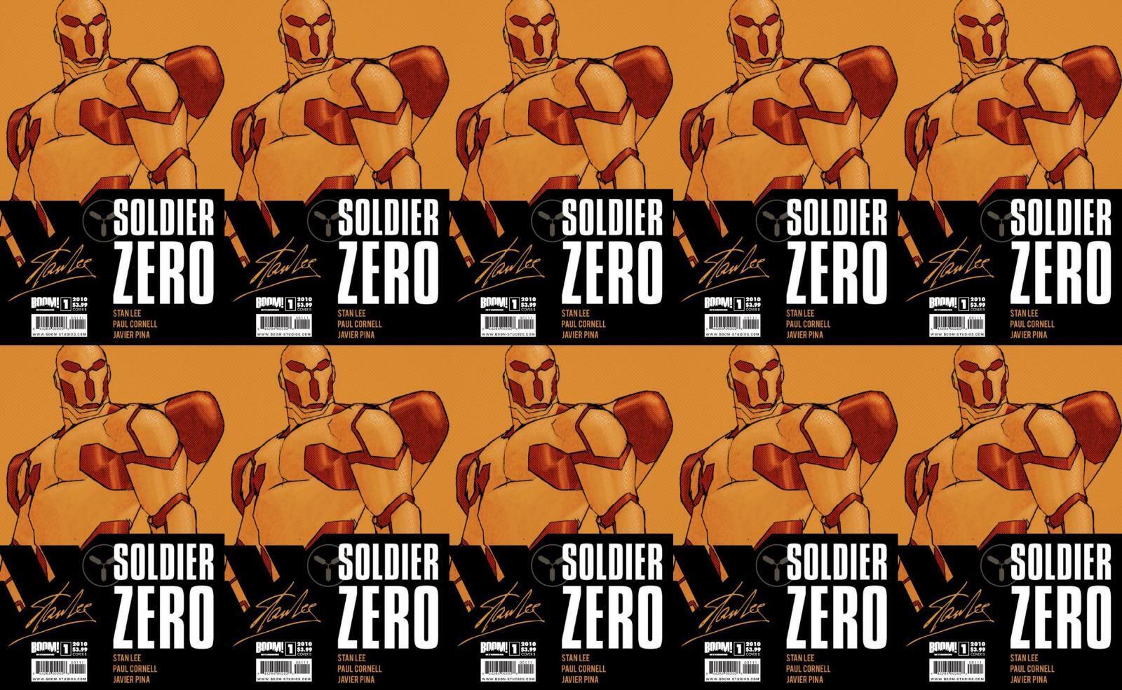 Soldier Zero #1B (2010-2011) Boom Comics - 10 Comics