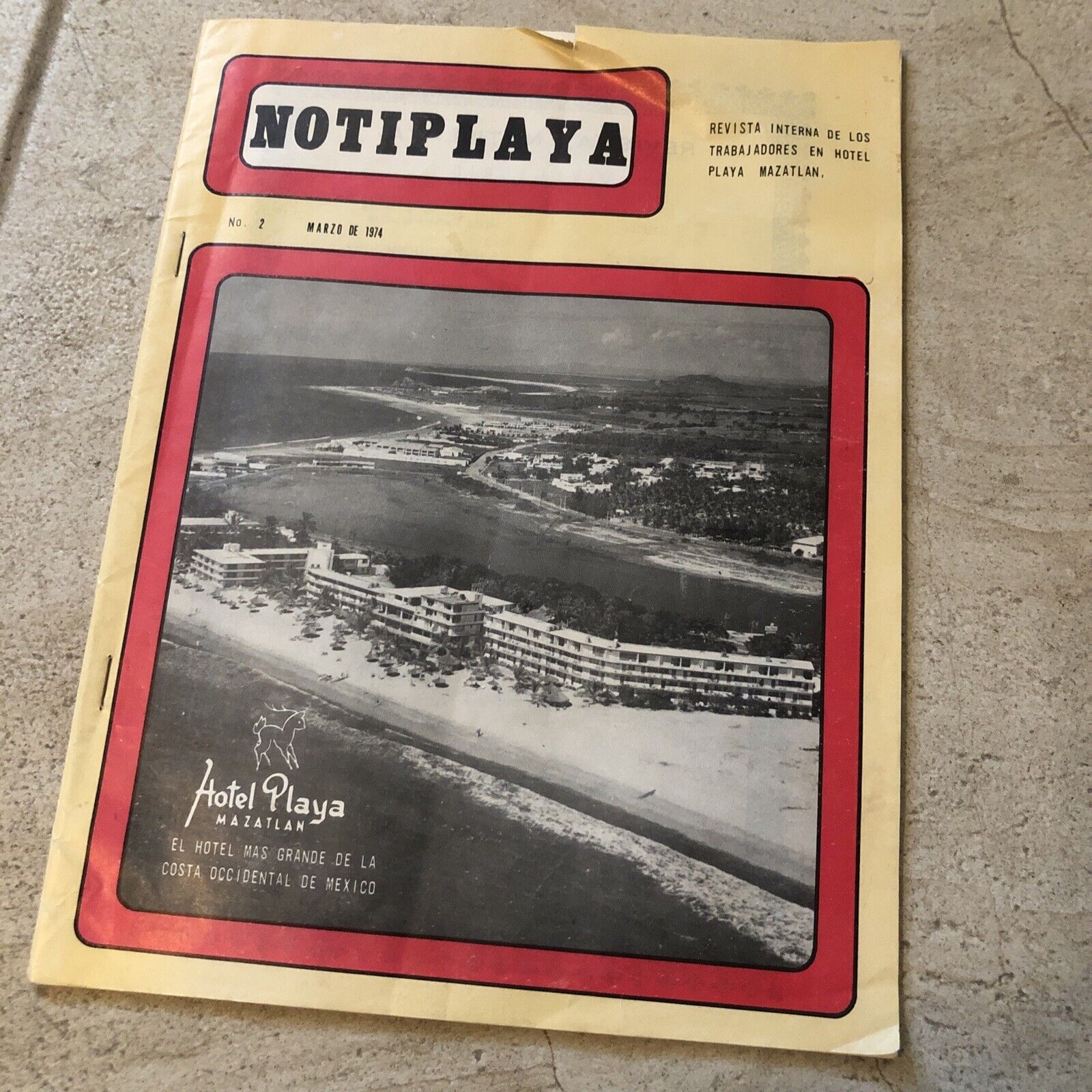 hotel playa mazatlan early brochure 1970s