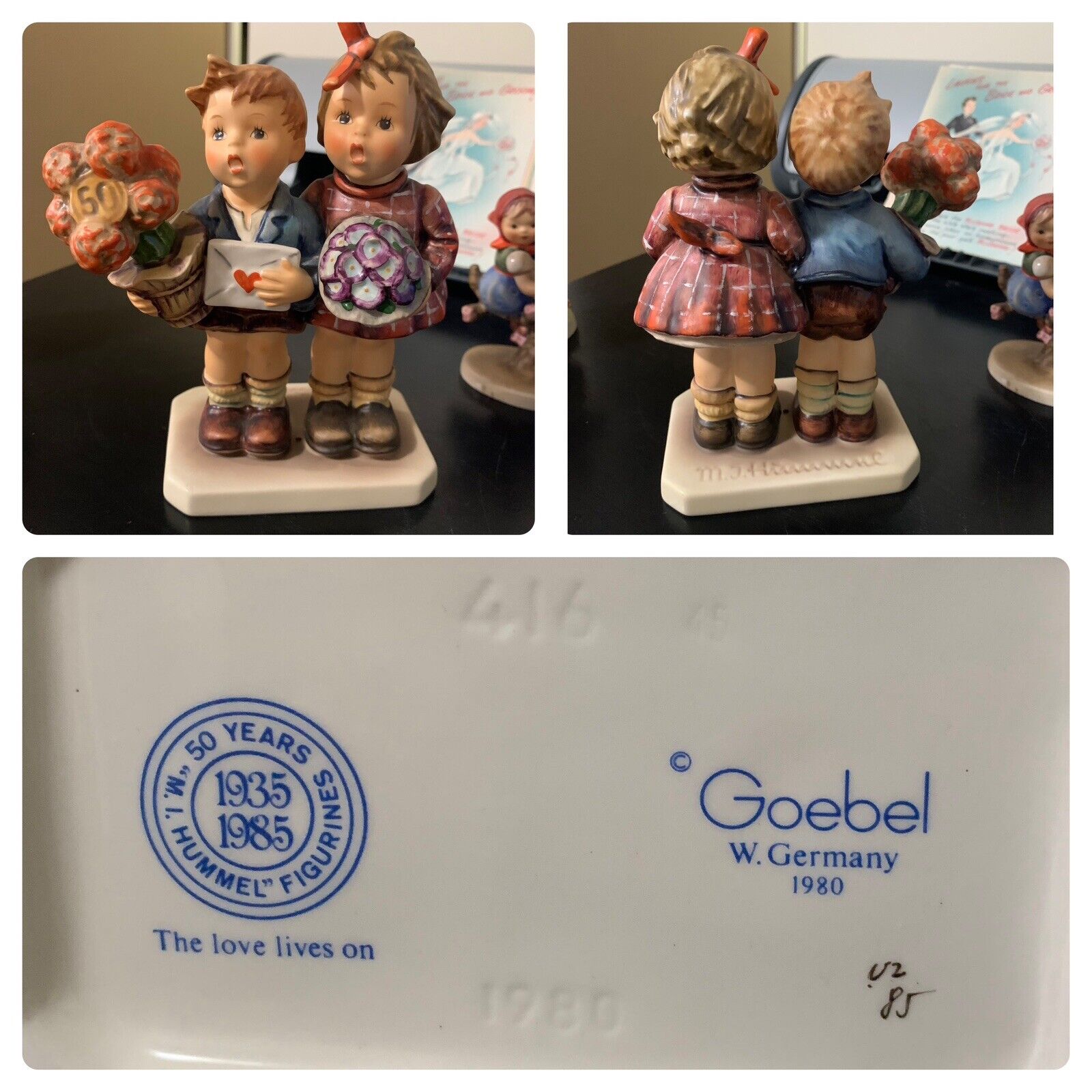 1985 Goebel Hummel Figurine 50th Anniversary \