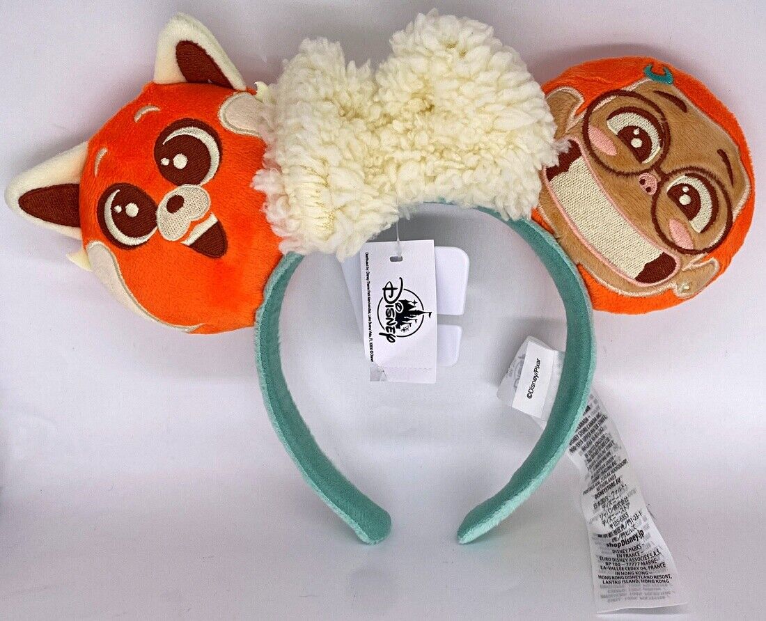 Disney Parks Turning Red Panda Power Mei Minnie Mouse Ears Headband 2022 - NEW