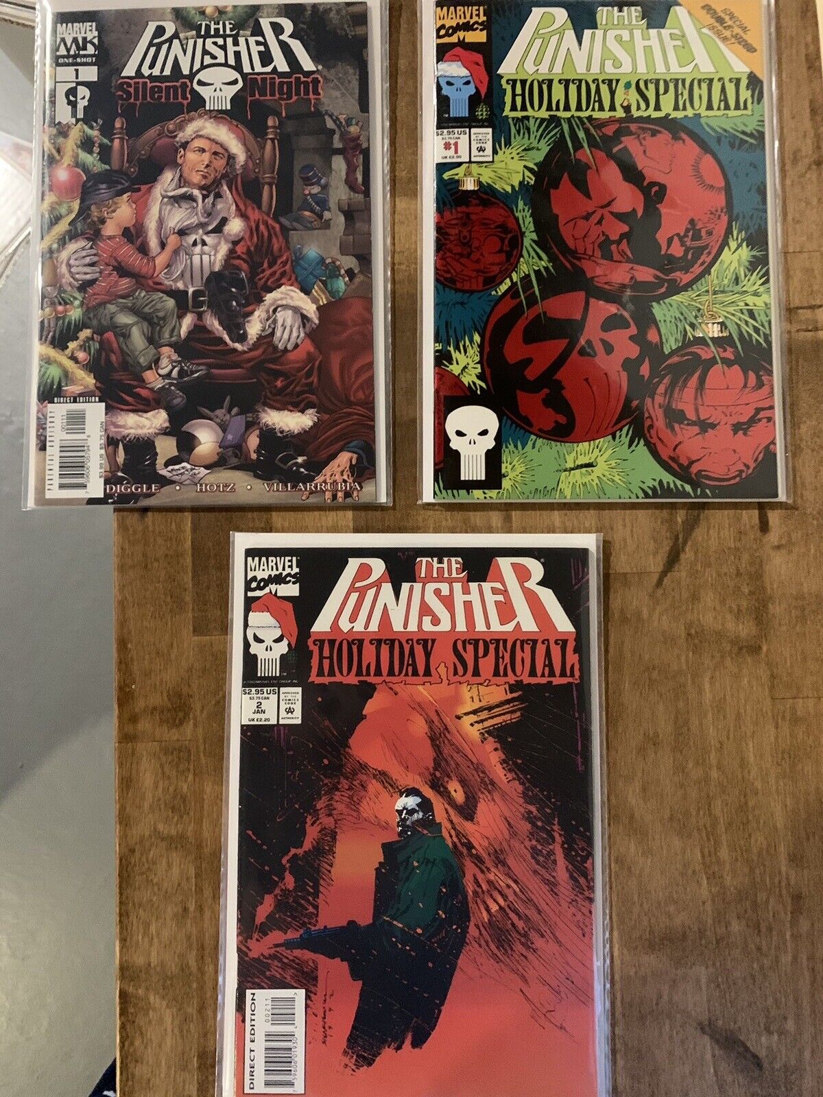 The Punisher Holiday Special Bundle -Special 1, 2 and Silent night - GREAT GIFT