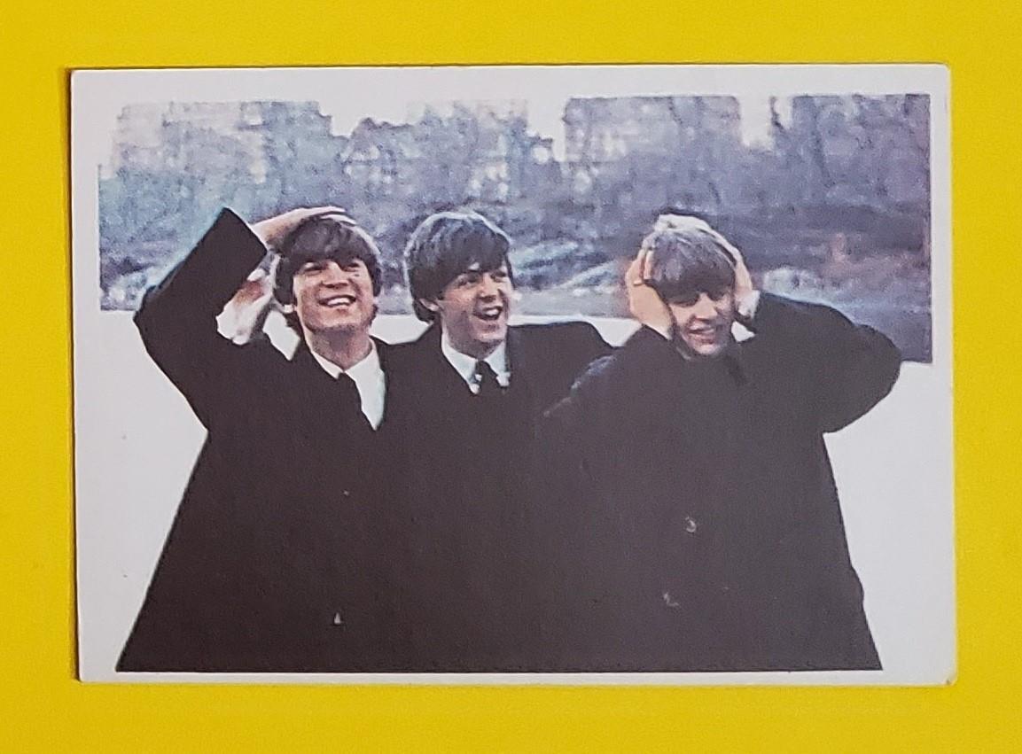 The Beatles US Original Topps 1960\'s Diary Color Bubble Gum Card # 39A