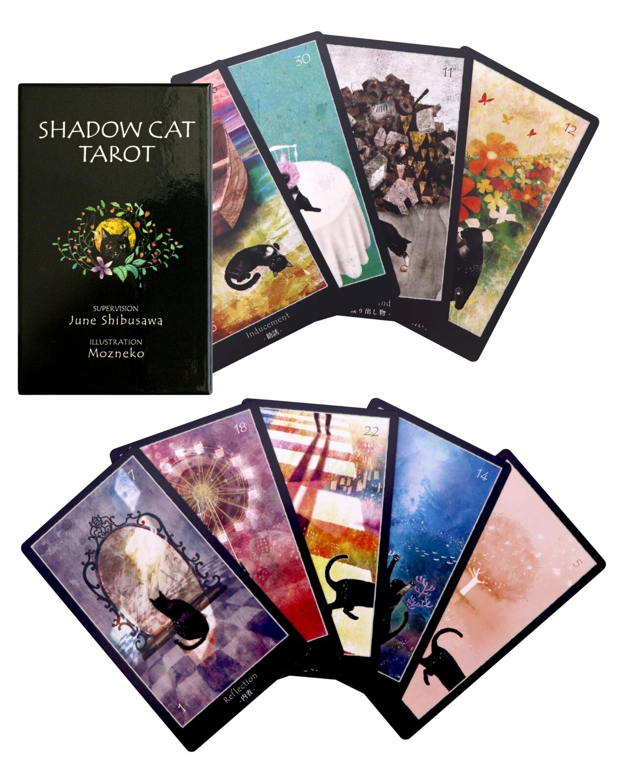 Liisha Original Tarot Cards Supervised By June Shibusawa multicolor