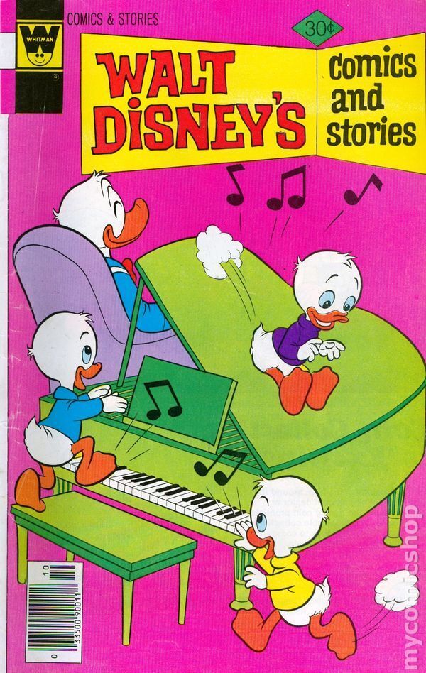 Walt Disney\'s Comics and Stories #445 VG- 3.5 1977 Whitman Stock Image Low Grade