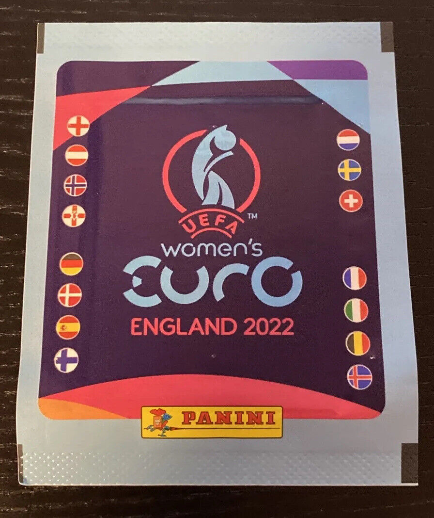 Panini UEFA Women's EURO 2022 England # 1 Bag Bag Bag Pouch Packet Envelope