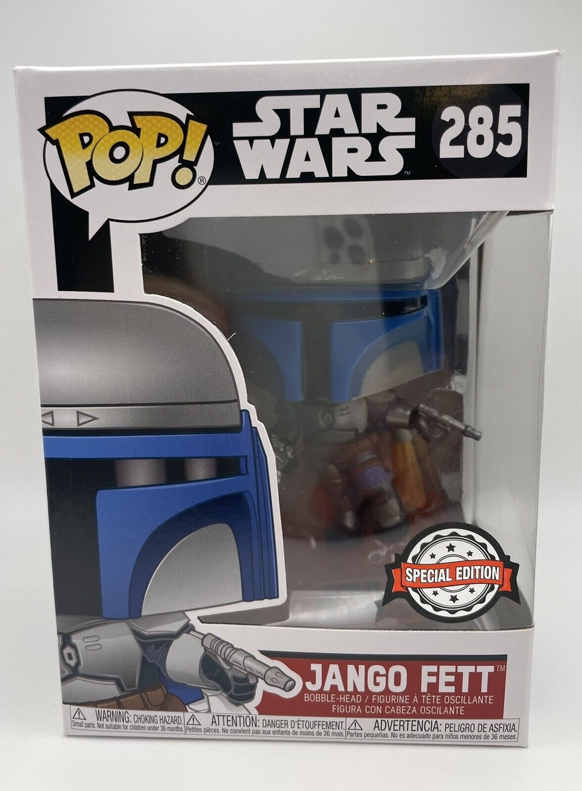 Funko Pop Star Wars-#285 Jango Fett Special Edition