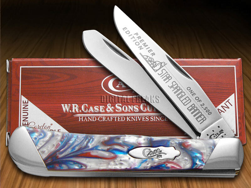 Case xx Trapper Knife Slant Series Star Spangled Banner Corelon 1/2500 S9254STAR