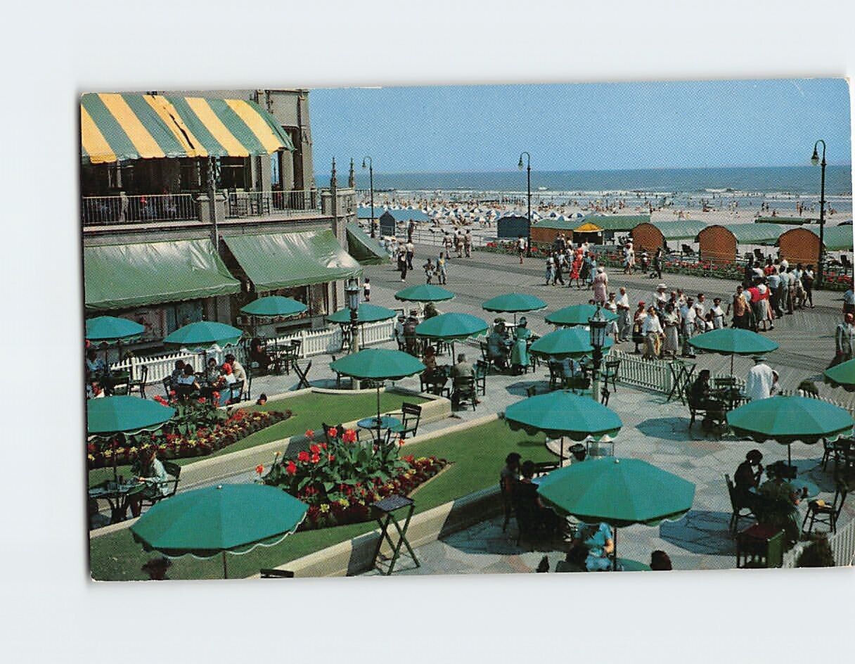 Postcard Colorful Atlantic City New Jersey USA