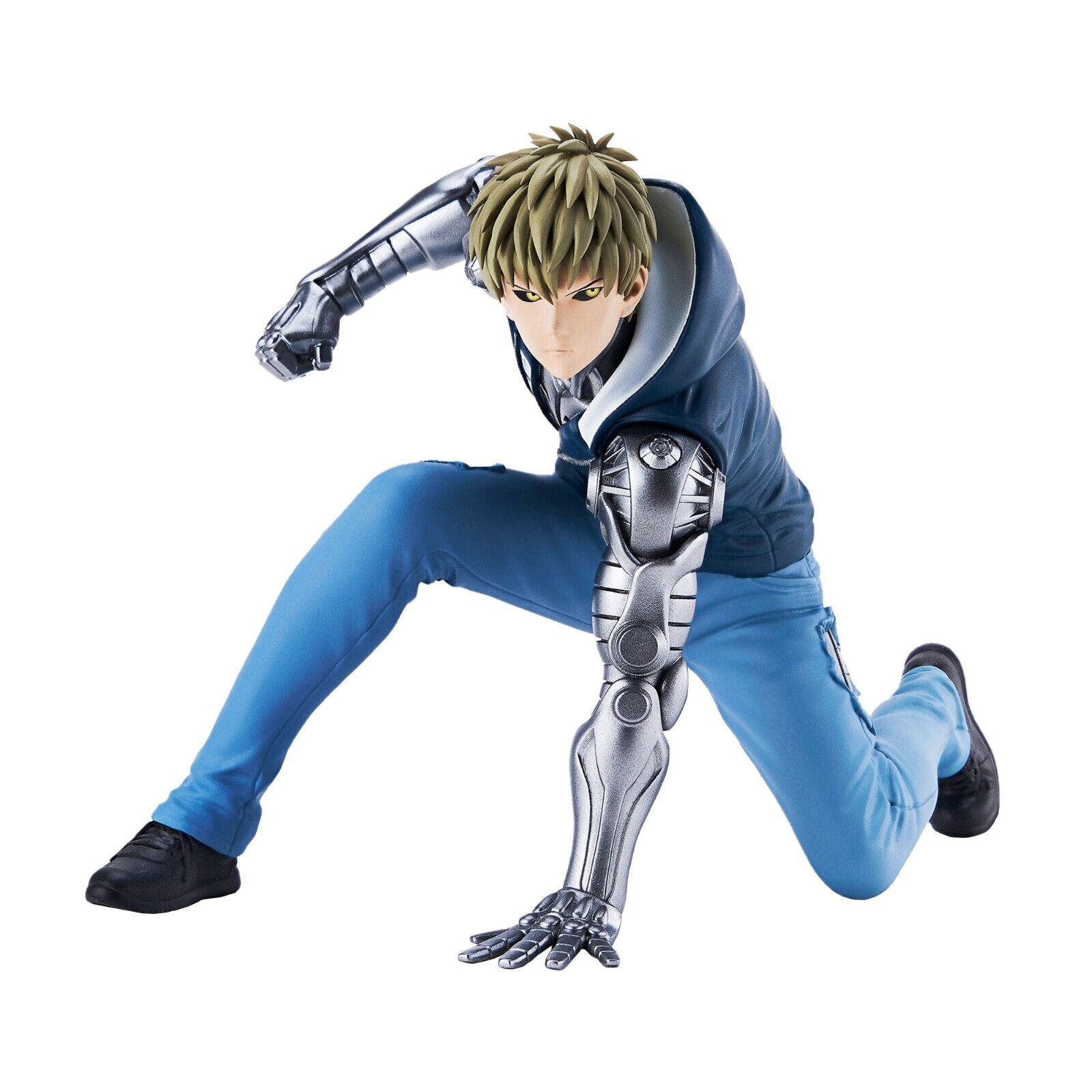 Banpresto One Punch Man Anime Figure Statue Toy Cyborg Genos BP88038