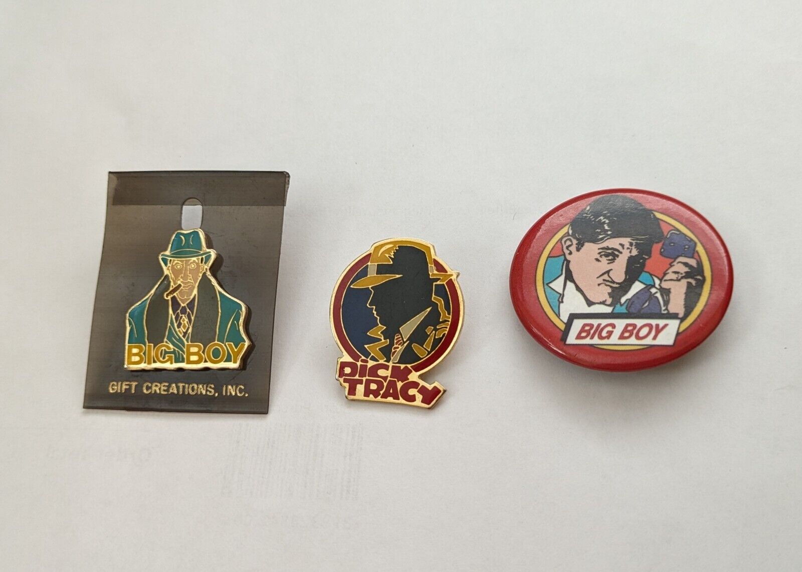 DICK TRACEY & FRIENDS PINS