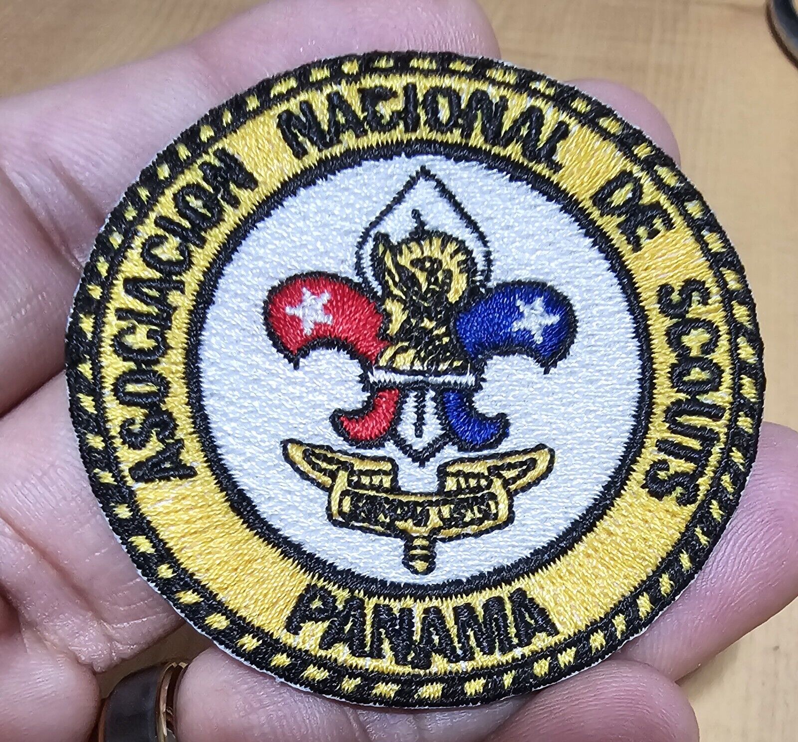 SCOUTS OF PANAMA / PANAMA - OFFICIAL SCOUT EMBLEM Patch