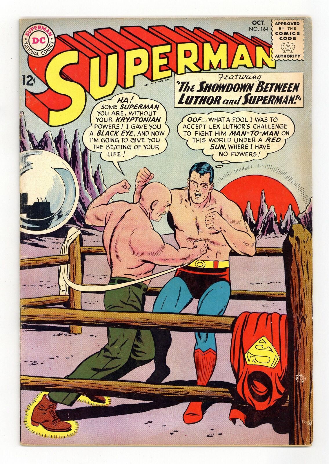Superman #164 VG+ 4.5 1963