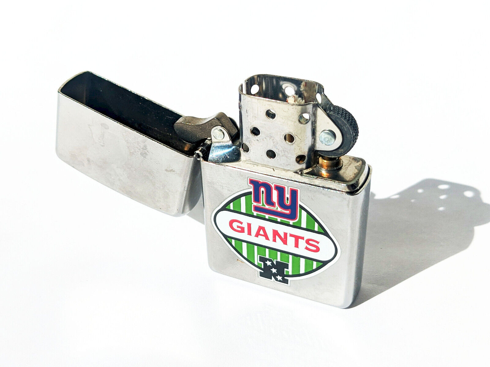 EUC Vintage Zippo New York Giants Lighter