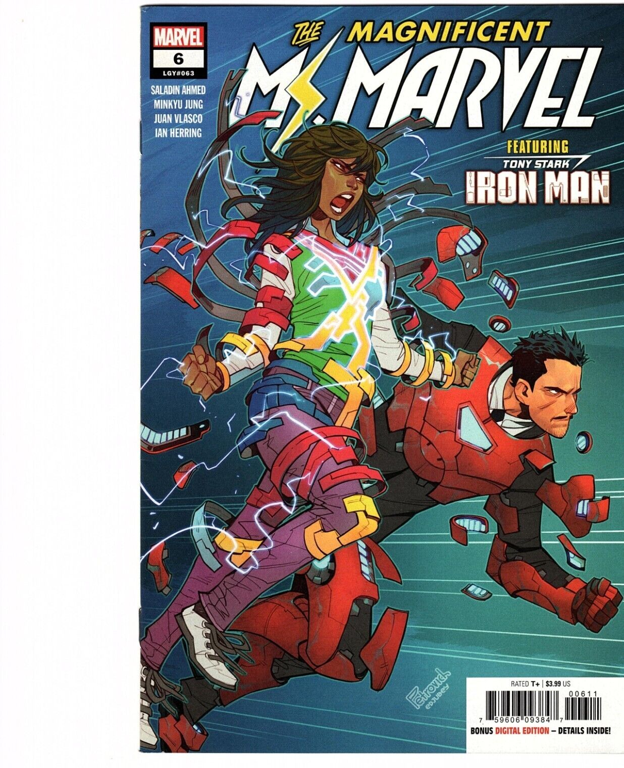 Magnificent Ms. Marvel # 6 (Marvel) 2019 -- VF/NM -- UNREAD -- Disney+ Series