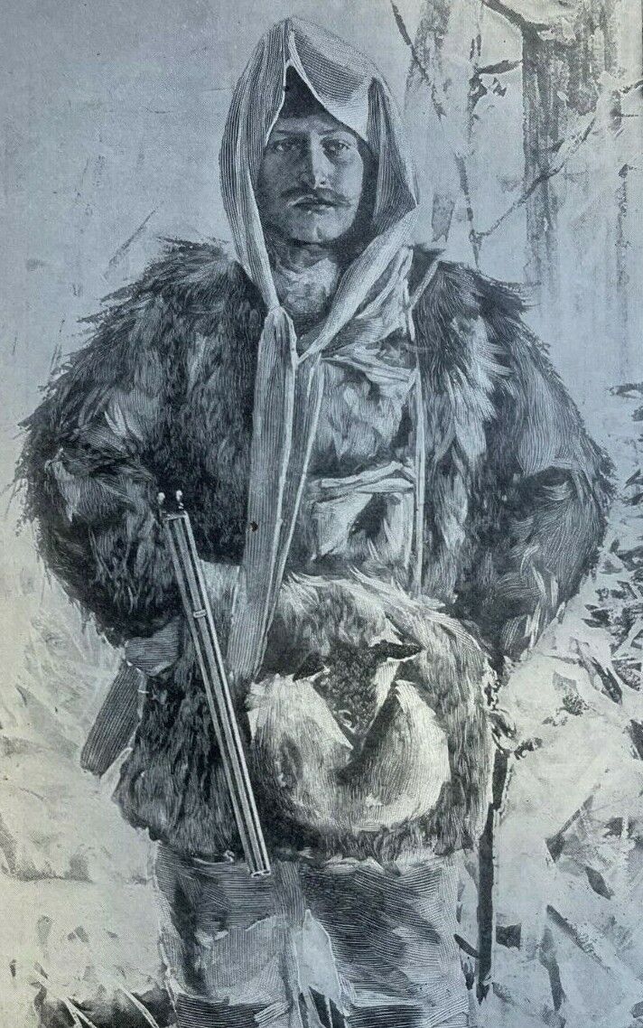1895 Germany Kaiser William As A Sportsman Hunter illustrated