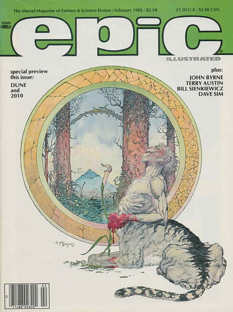 Epic Illustrated #28 FN; Epic | February 1985 magazine - we combine shipping