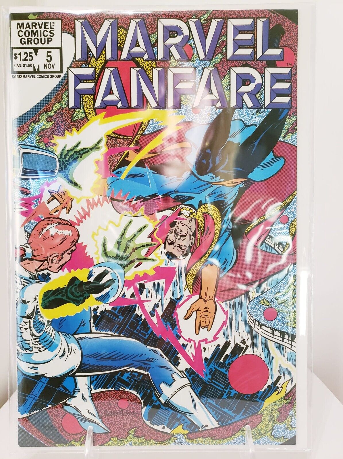 25811: Marvel Comics MARVEL FANFARE #5 VF Grade