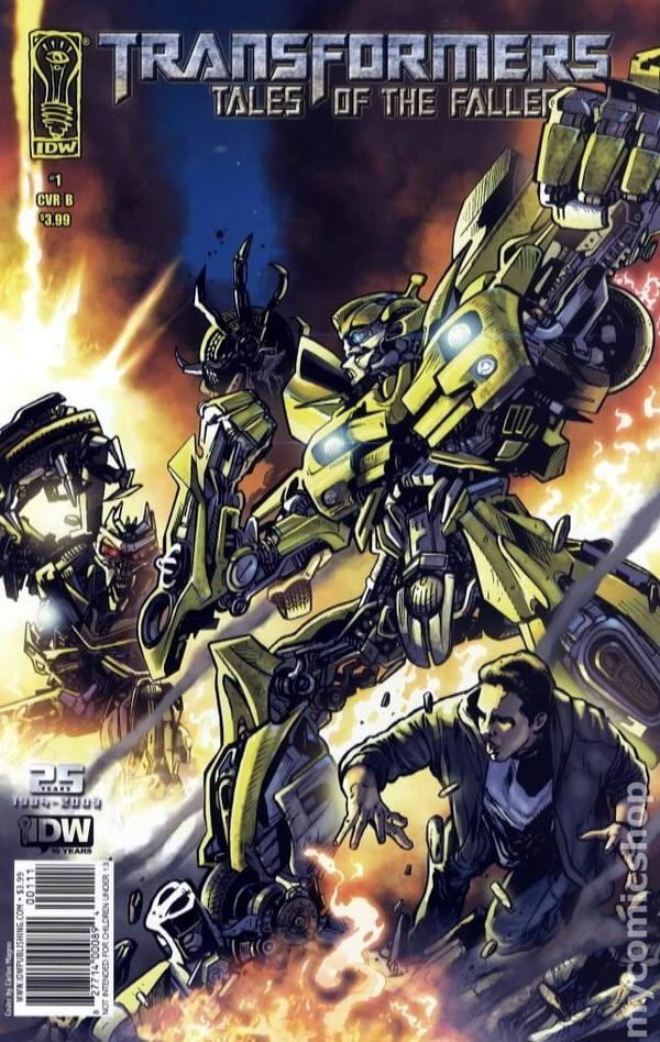 Transformers Tales of the Fallen 1B NM 2009 Stock Image