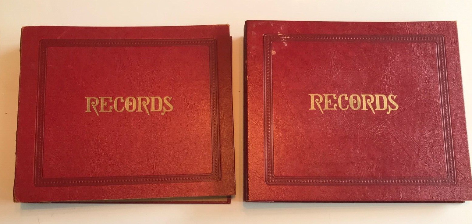 LOT #3 TWO 45 RPM RECORD HOLDERS, EACH WILL HOLD 10 45 RPM RECORDS