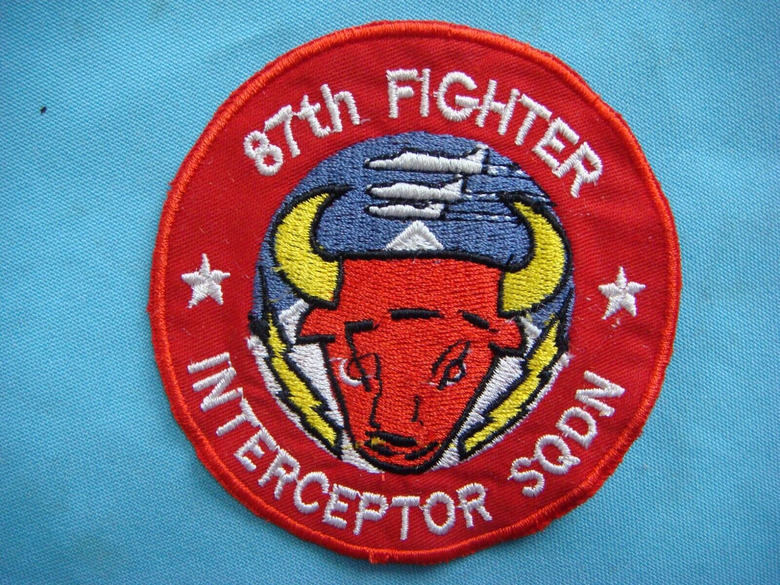  PATCH USAF 87th FIGHTER  INTERCEPTOR  SQUADRON