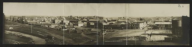 Photo:[Two section panorama of Beach, N.D.] no. 2