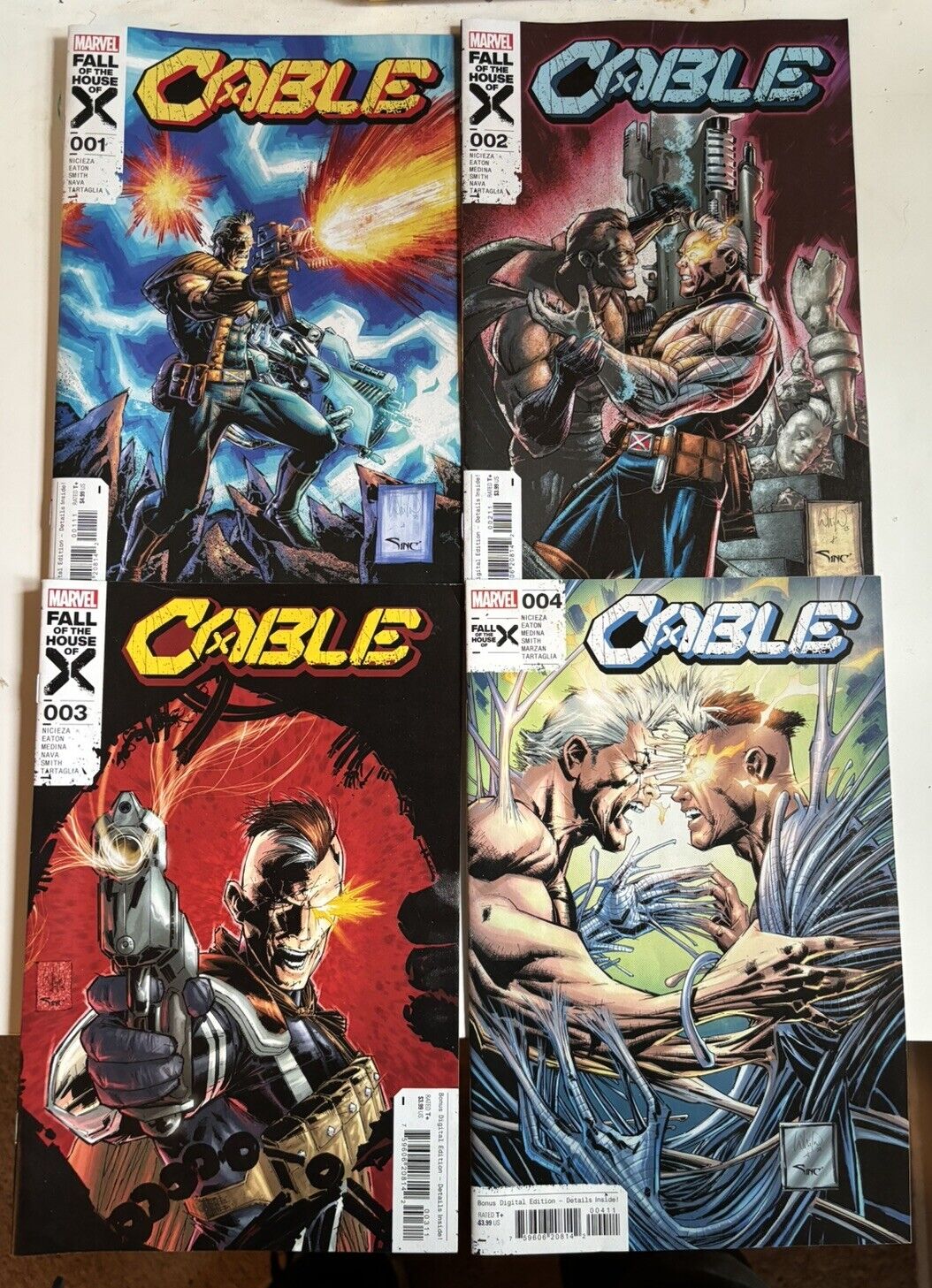 CABLE (2024) #1–#4  COMPLETE RUN (4 Books) Cable & Young Cable Vs The Neocracy 