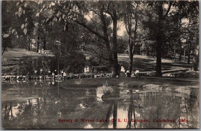 1909 OHIO STATE UNIVERSITY Postcard \