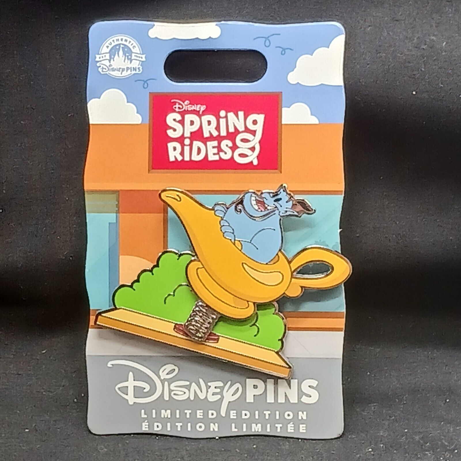 Disney Parks Genie in Lamp Spring Rides LE Trading Pin 2024