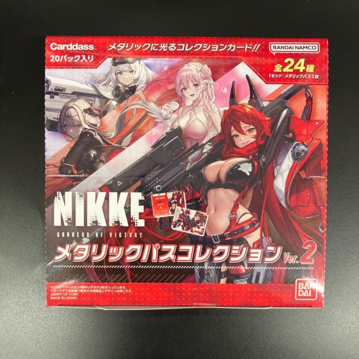 NIKKE Goddess of Victory Metallic Pass Collection Version 2 1BOX (20 packs)
