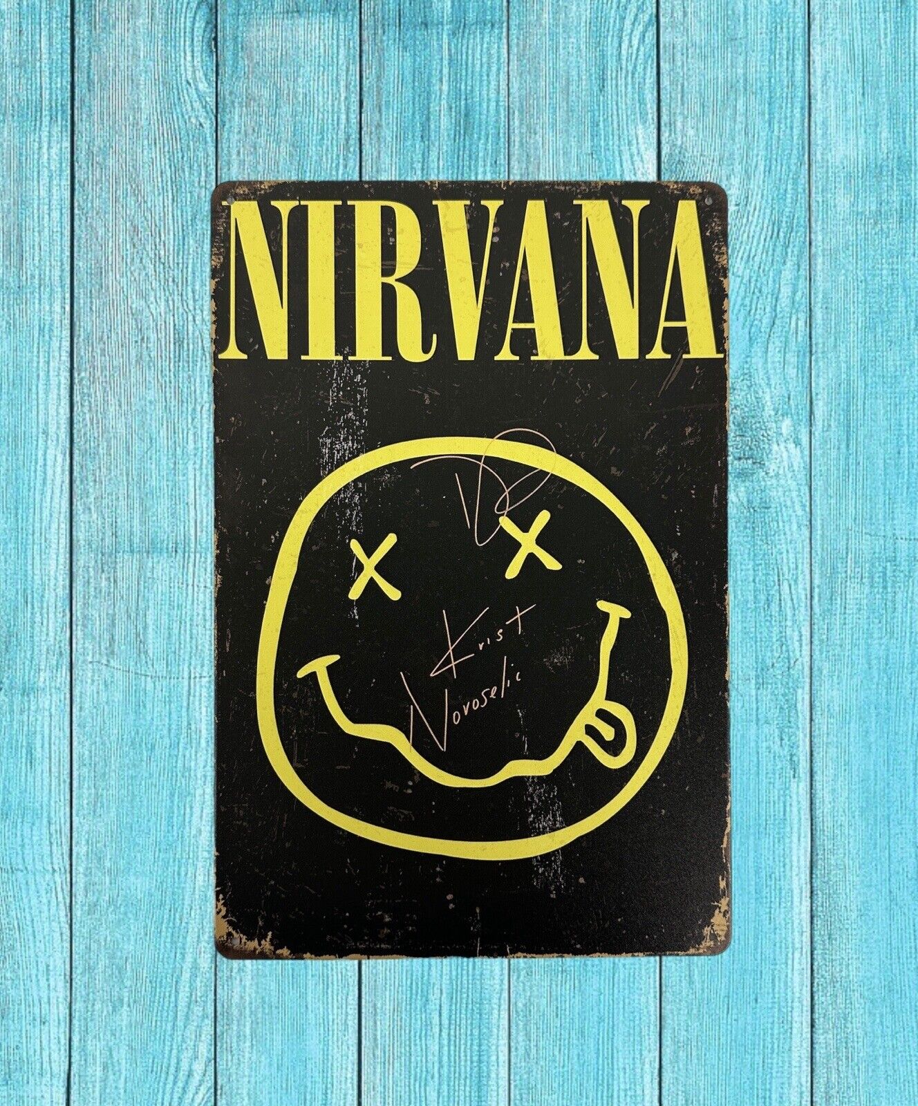 Nirvana Vintage Style Tin Metal Bar Sign Poster Man Cave Collectible New