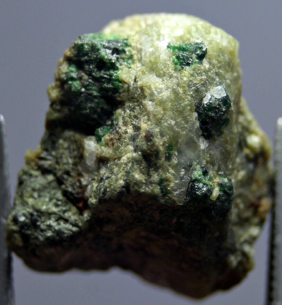 DEMANTOID GREEN GARNET Natural Tsavorite Crystals Miniature Specimen  49.0 Ct