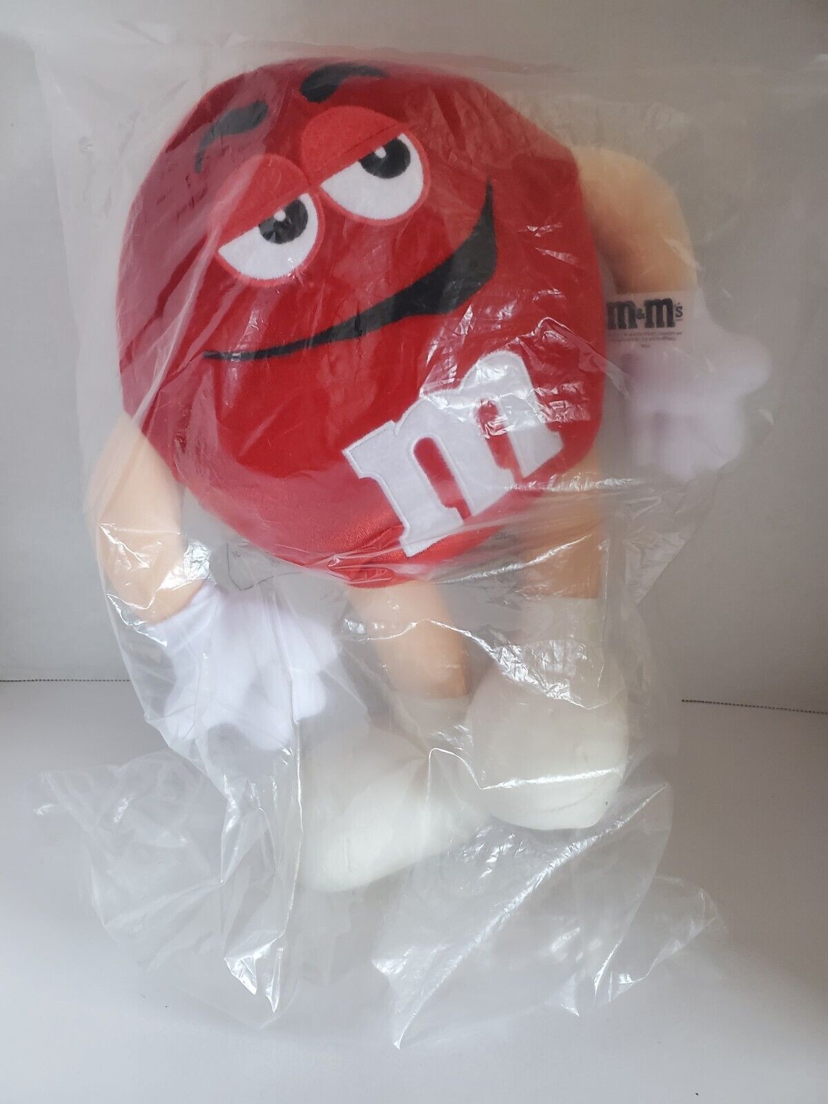 M&M\'s Red Plush Toy Fun Friend 2000 Mars Commonwealth Toy- NEW
