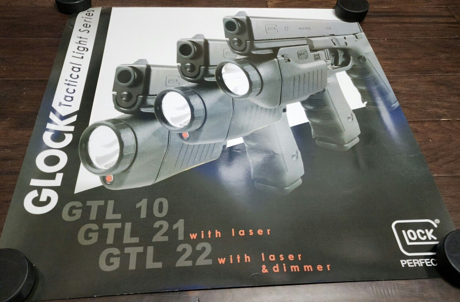 Glock Perfection Tactical Light Series Poster 26\